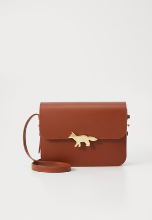 Maison Kitsuné EDIE BAG - Cross body bag - brown