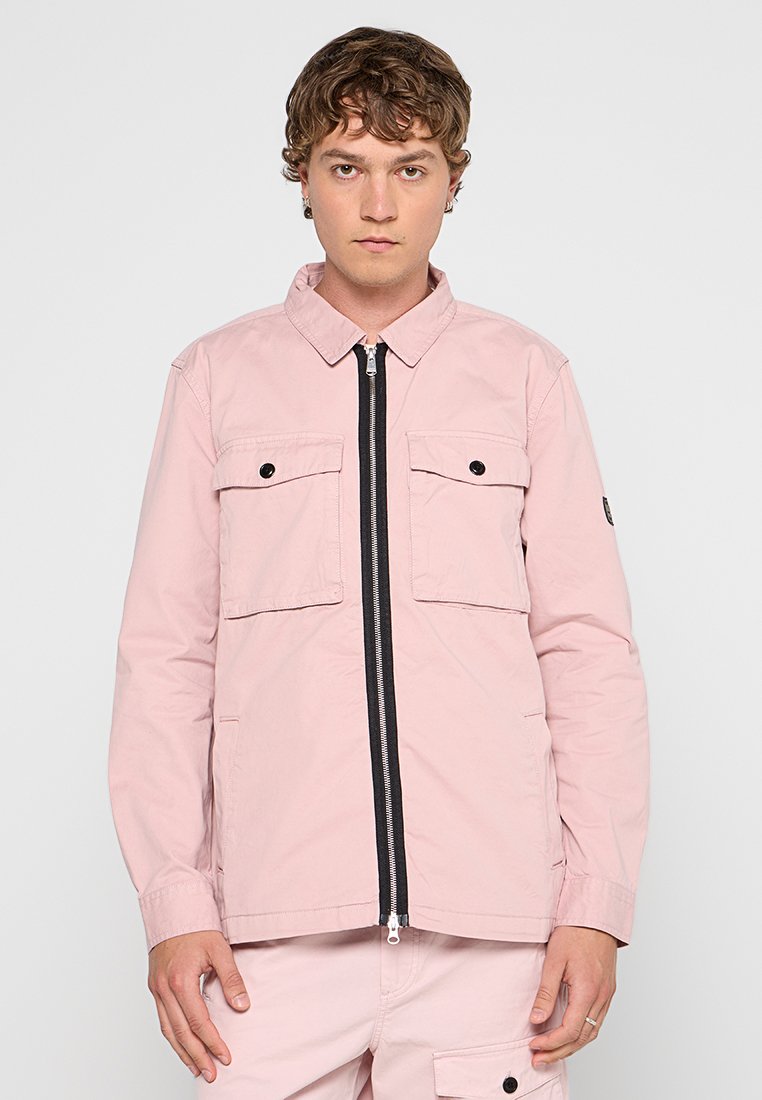 Barbour International Lichte jas roze