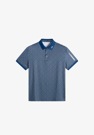 J.LINDEBERG Sports, TOUR TECH PRINT - Polo - ladder estate navy s