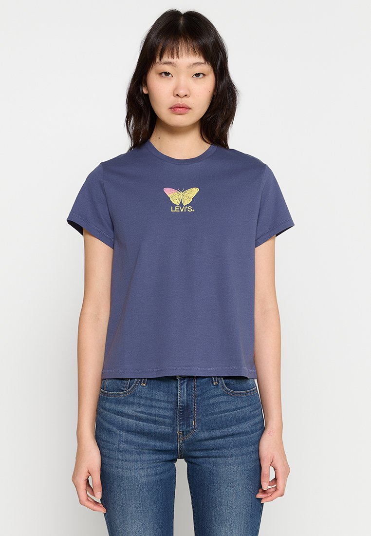 Levi’s® T-shirt print blauw
