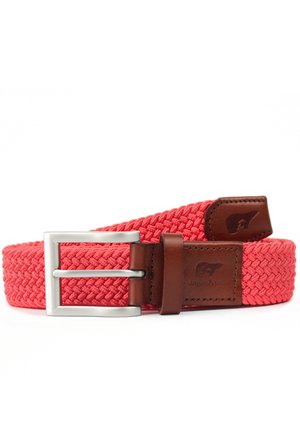 Slopes&Town STRETCH UNISEX BELT - Gevlochten riem - red