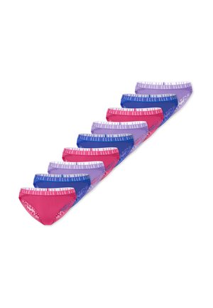 9-PACK - Slip - lilac/royal blue/hot pink