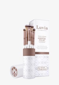 Luvia Cosmetics - ESSENTIAL EYE SET - Sminkborstset - pearl white/coffee brown Miniatyrbild 1