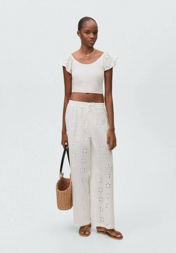 SANDT  - Bluse - blanc cassé