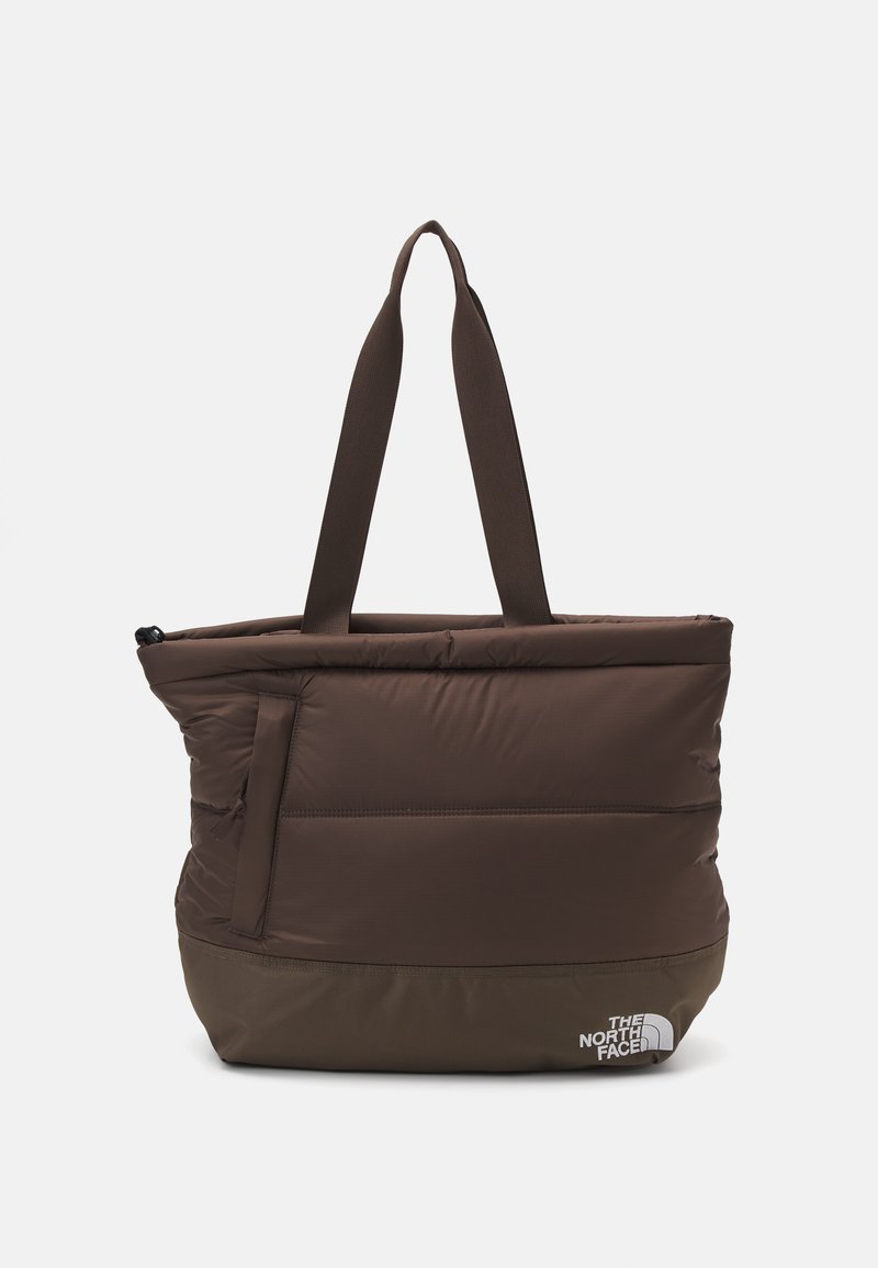 The North Face NUPTSE TOTE UNISEX - Maisiņveida soma - smokey brown