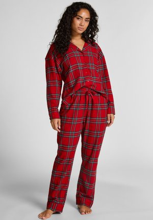 Hunkemöller Nachtwäsche Hose - red
