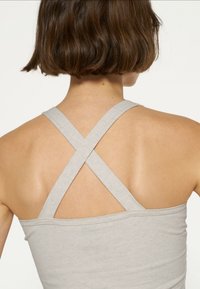 10DAYS Top - light grey melee