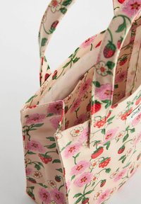 Cath Kidston SMALL - REGULAR FIT - Borsa a mano - cream strawberry print