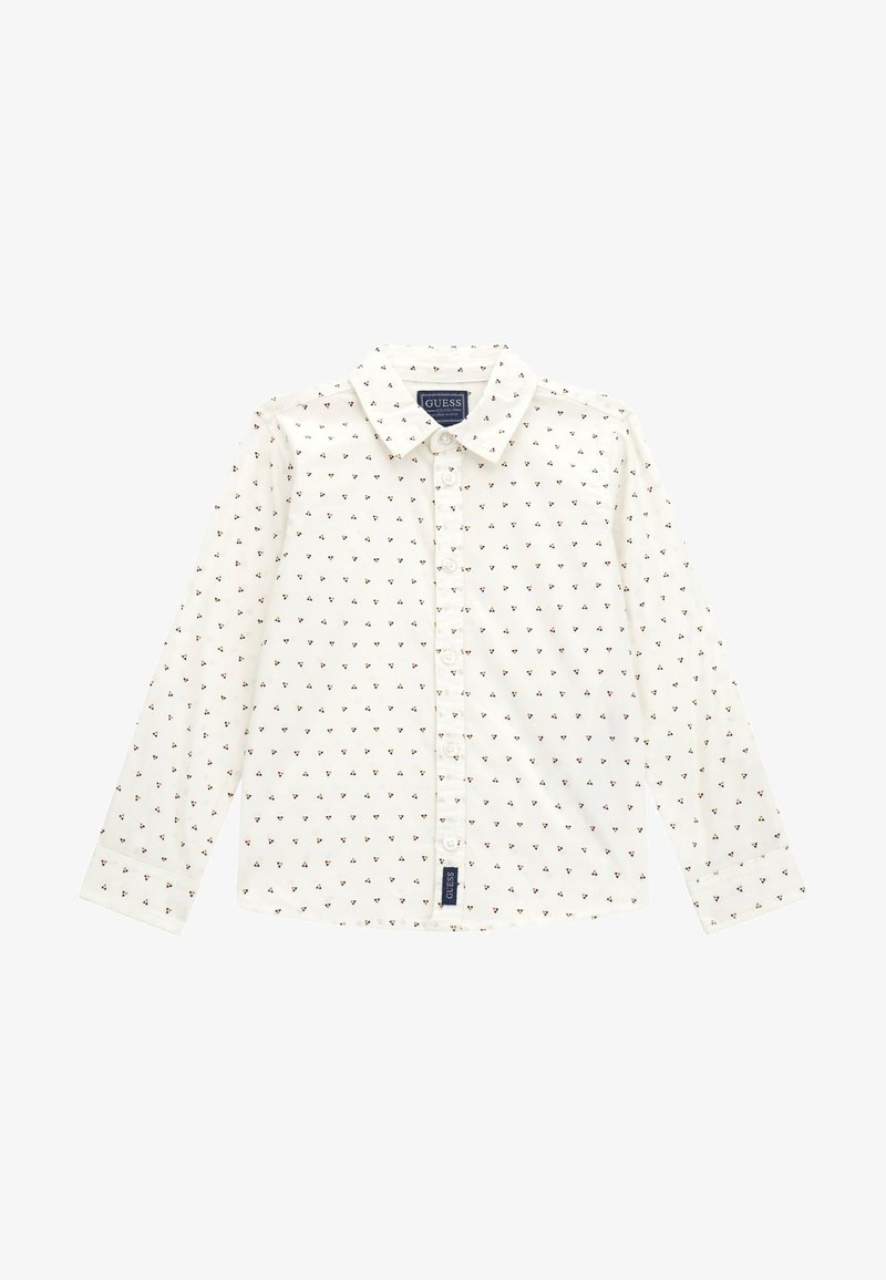 Guess MET STIPPEN - Camisa - wit