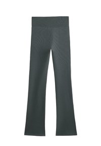 SUPER HIGH RISE SEAMLESS EXTRA WARM FLARE - Leggings - grey