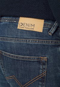 TOM TAILOR DENIM PIERS VINTAGE - Calças de ganga justas - tinted blue denim