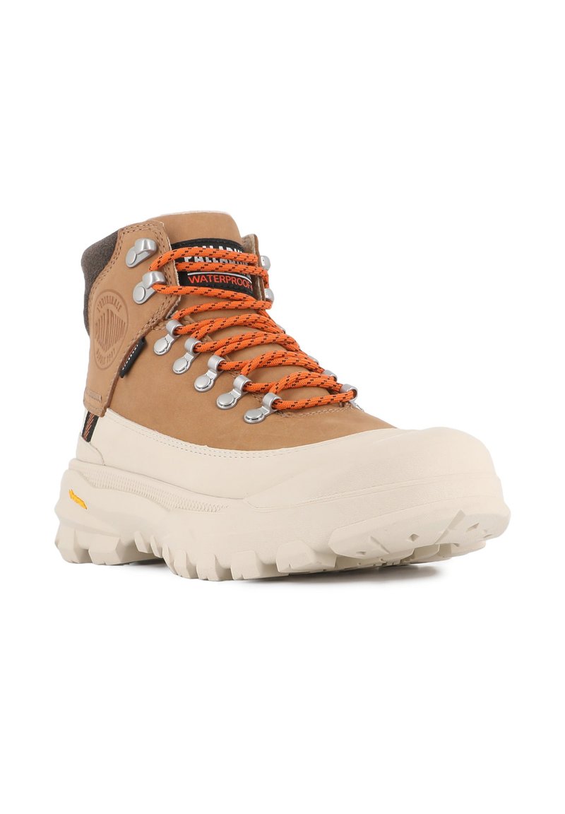 Palladium RIDER THINS - Platform ankle boots - dear brown  display picture 3