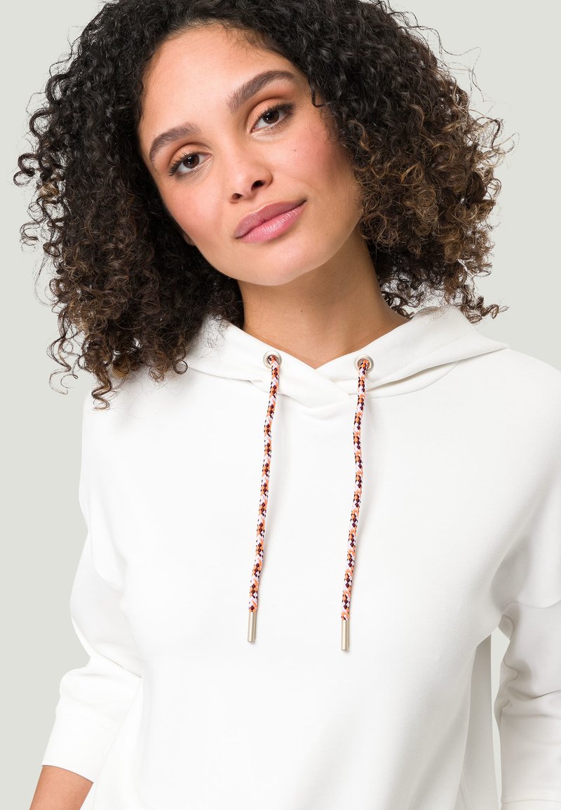 Damen Sweatshirts | zero Kapuzenpullover offwhite/weiß - KZ88381 Damen Sweatshirts | zero Kapuzenpullover offwhite/weiß - KZ88381
