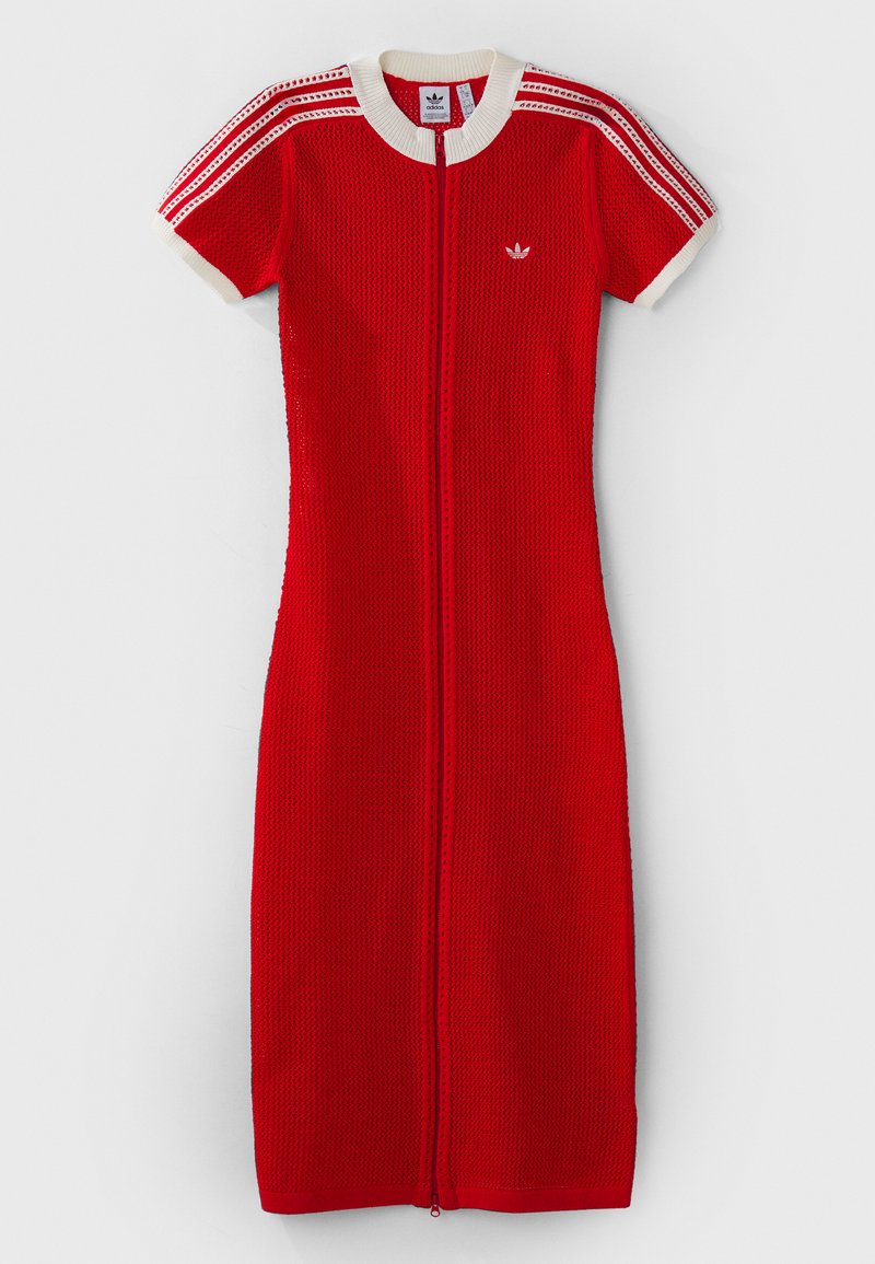 adidas Originals DRESS - Robe pull - better scarlet/rouge - ZALANDO