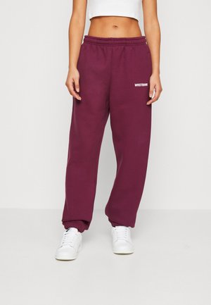 ROONI SWEATPANTS - Teplákové kalhoty - grape wine