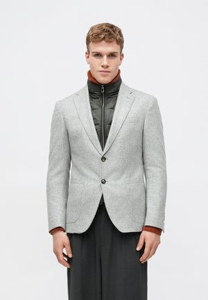 Blazer jacket - open grey