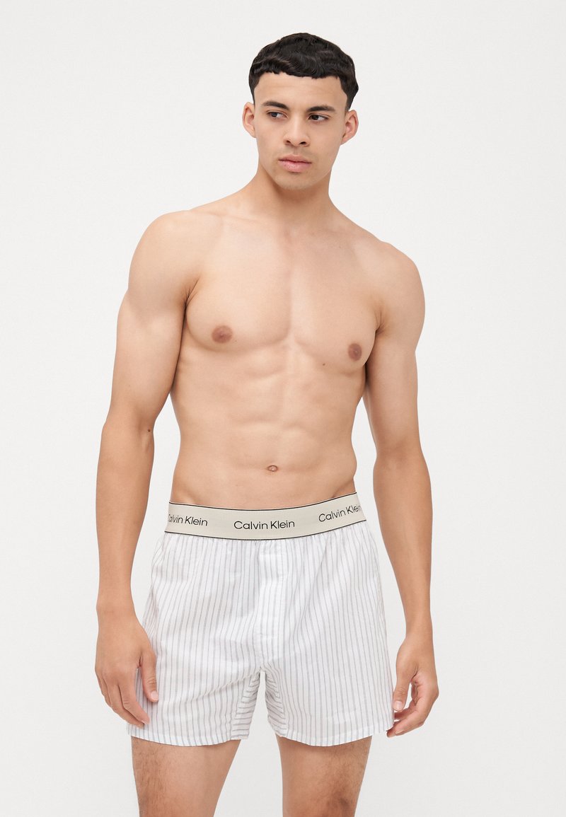 Calvin Klein Underwear Široke boksarice - classic white