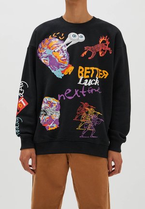 Sweatshirt - black