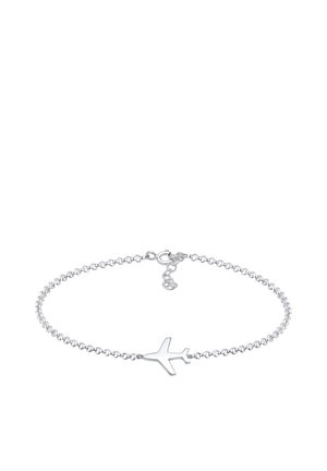 AIRPLANE - Armband - silver coloured