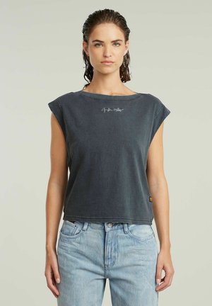 G-SCRIPT LOGO - T-Shirt basic - petrol gd