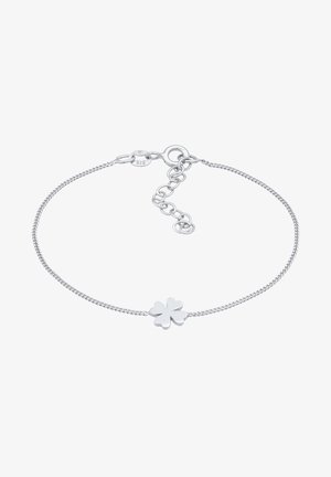 Elli CLOVER LEAF - Armbånd - silber