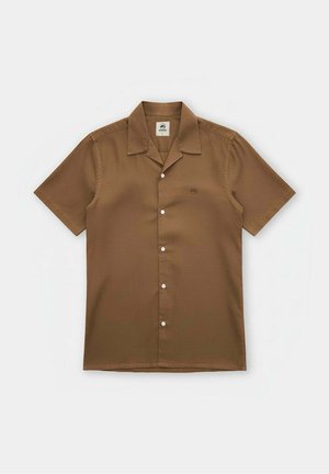 ALTONADOCK, CAMISA SHORT SLEEVE COAST BEIGE - Camisa - camel