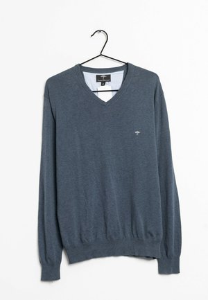 Fynch-Hatton Strickpullover - blue