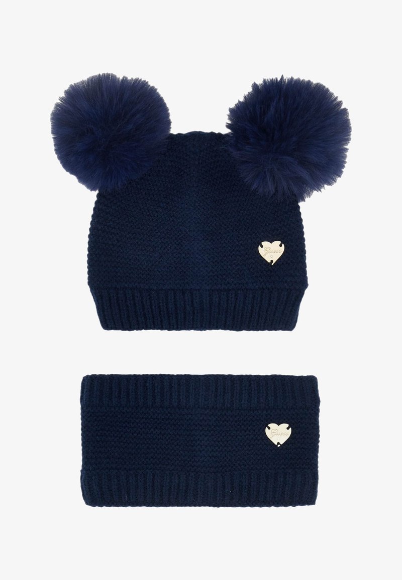 Guess SET - Kõrvasoojendajad - blau