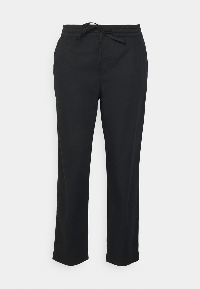 GAP EASY PANT SOLID - Calças - true black