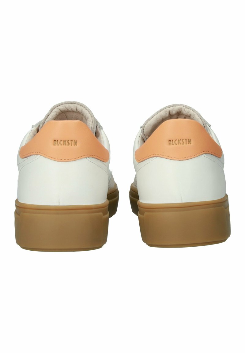 Blackstone SLATE HARPER Sneakers laag white orange/wit