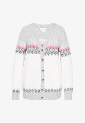 usha, Strickjacke - white multicolor