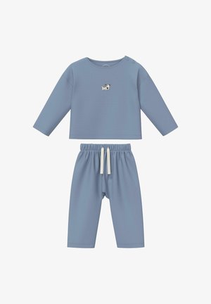 s.Oliver, SET - Tracksuit bottoms - blassblau