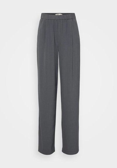 ONLSVEA LIFE PULL UP - Pantalon classique - dark grey melange