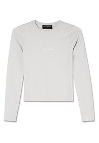 NINA LONG SLEEVE - Hosszú ujjú felső - washed pure grey/white gum