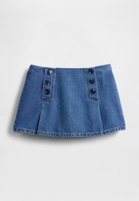 GAP STUDIO SAILOR SKORT MINI MED LINDSAY - Falda vaquera - medium wash