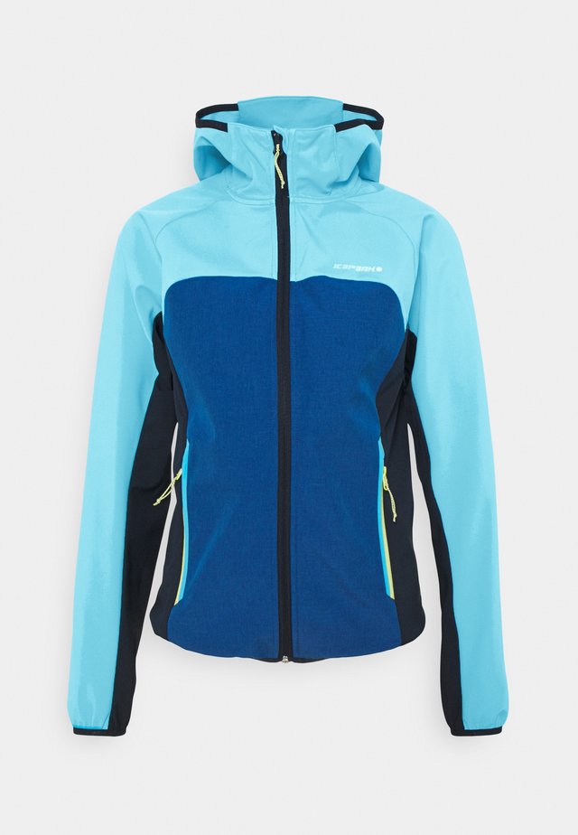 DECORAH - Softshelljas - aqua