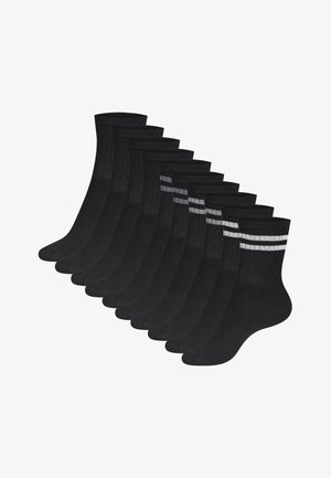 Sassa 10 PACK - Socken - schwarz
