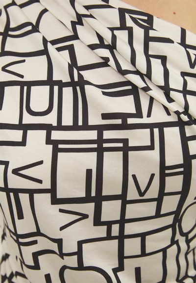 Diane von Furstenberg PERCY - Μπλουζάκι με στάμπα - ivory