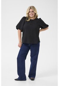 Kaffe Curve KCMELANA  - Blouse - black deep