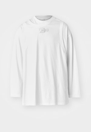 DECONSTRUCTION UNISEX - T-shirt à manches longues - white