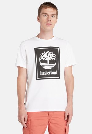 SHORT SLEEVE - Apdrukāts T-krekls - white black