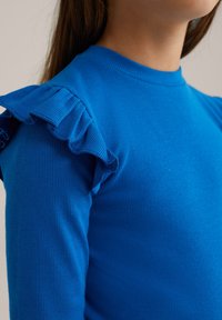 WE Fashion Ilgarankovis viršutinės dalies drabužis - blue