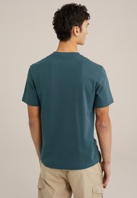 WE Fashion THE ULTRA SOFT - Jednoduché tričko - blue
