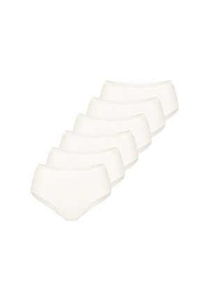 6ER PACK GO DAILY MIDI - Slip - silk white