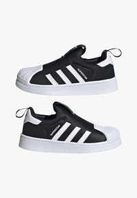 adidas Originals SUPERSTAR 360 - Matalavartiset tennarit - core black/ftwr white/gold met.