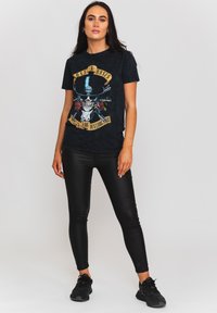 Paradiso Clothing GUNS N' ROSES APPETITE WASHED DIP DYE GRAPHIC UNISEX - Print T-shirt - black