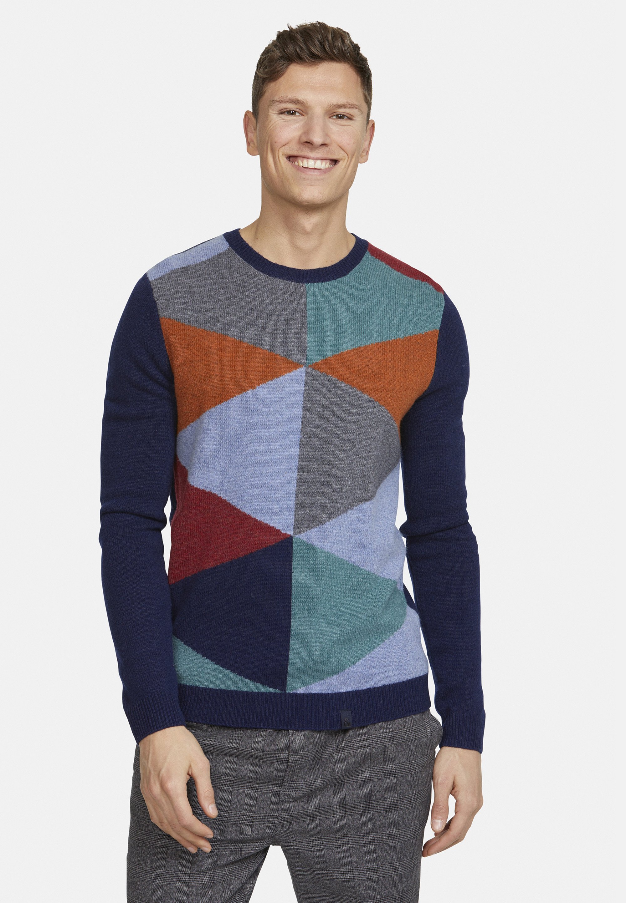 Colours & Sons RONNY Pullover buntmulticolore ZALANDO.FR Manteaux en laine homme | Tous les articles chez Zalando