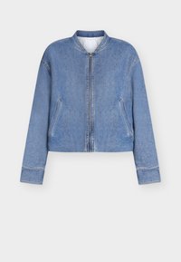 DENIM BLOUSON - Τζιν μπουφάν - clean mid blue wash