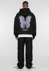 MJ Gonzales HEAVY TRANSFORMATION - Jersey con capucha - black
