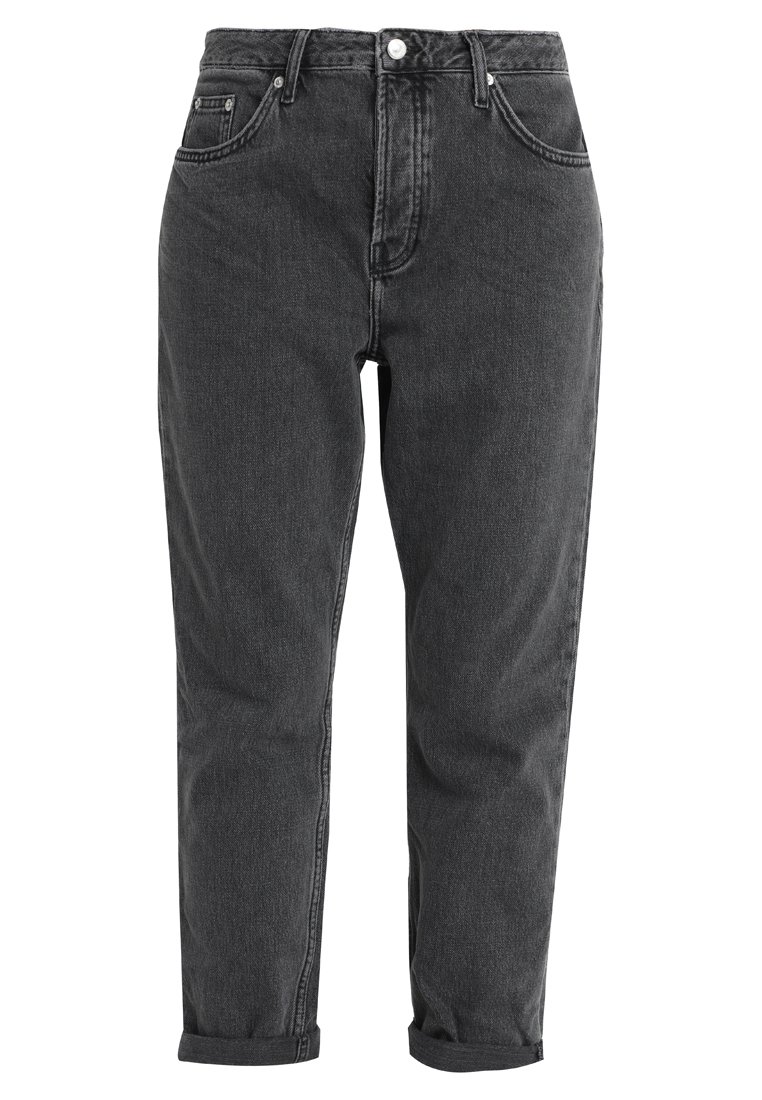Topshop Relaxed fit jeans zwart denim/blackdenim